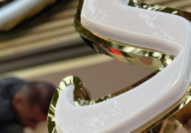 تركيب حروف بارزة